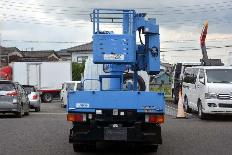三菱 キャンター 小型 高所・建柱車 高所作業車 PA-FE73DB｜画像4
