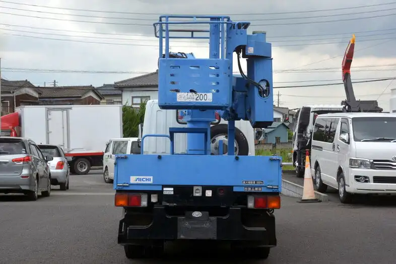 三菱 キャンター 小型 高所・建柱車 高所作業車 PA-FE73DBの中古トラック画像4