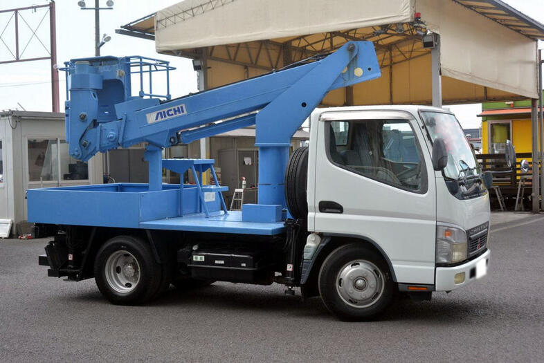 三菱 キャンター 小型 高所・建柱車 高所作業車 PA-FE73DB｜画像3