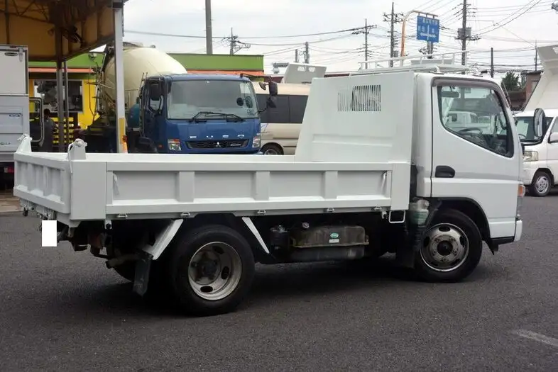 三菱 キャンター 小型 ダンプ PA-FE71DBD H17の中古トラック画像2