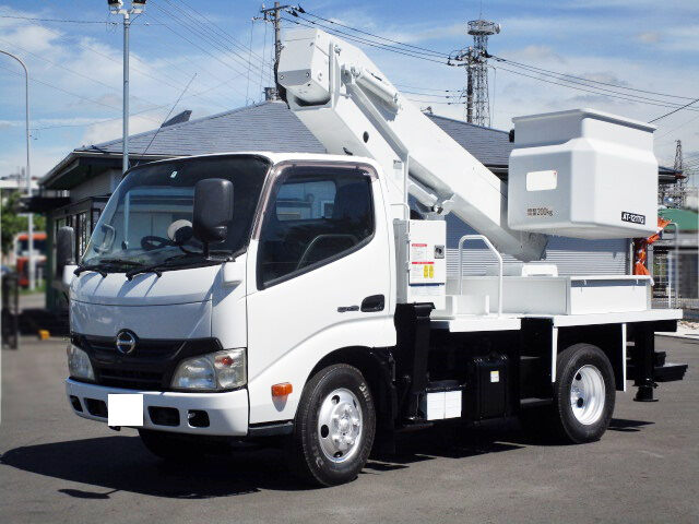 日野 デュトロ 小型 高所・建柱車 高所作業車 TKG-XZU600X