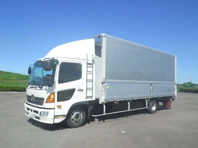 日野 レンジャー 中型/増トン ウイング ベッド TKG-FD9JLAAの中古トラック画像1