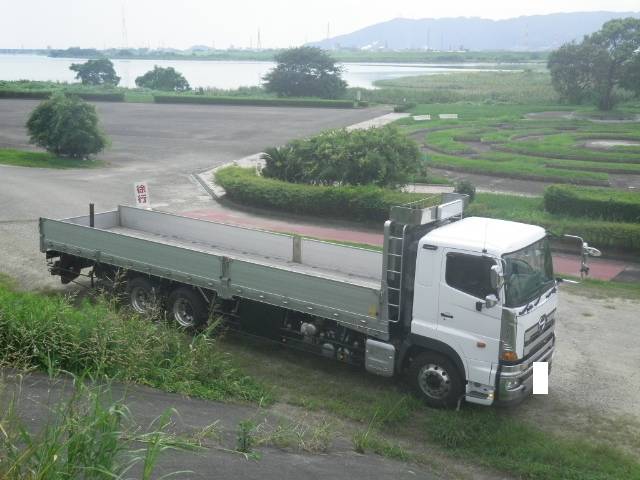 日野 プロフィア 大型 平ボディ アルミブロック エアサス｜画像4
