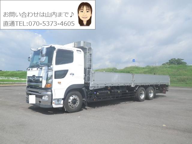 日野 プロフィア 大型 平ボディ QPG-FR1EXEG