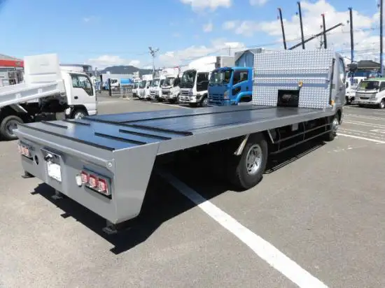 三菱 ファイター 中型/増トン 車両重機運搬 ラジコン ウインチの中古トラック画像2