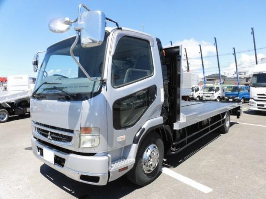 三菱 ファイター 中型/増トン 車両重機運搬 4段クレーン ラジコン の中古トラック【車両No.174803】