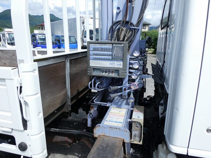 いすゞ エルフ 小型 クレーン付 床鉄板 4段｜画像11