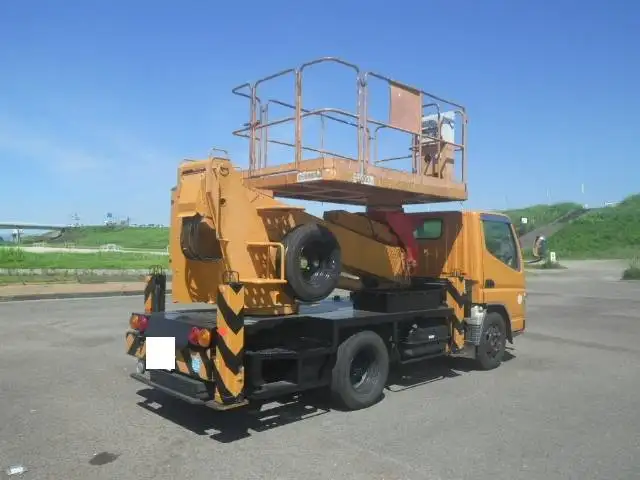三菱 キャンター 小型 高所・建柱車 高所作業車 KK-FE73EBの中古トラック画像3