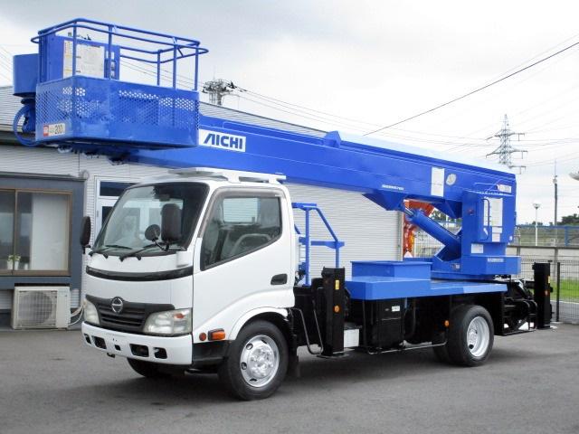 日野 デュトロ 小型 高所・建柱車 高所作業車 BDG-XZU344 改
