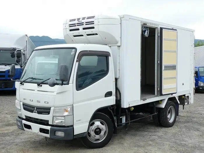 三菱 キャンター 小型 冷凍冷蔵 低温 パワーゲートの中古トラック画像1