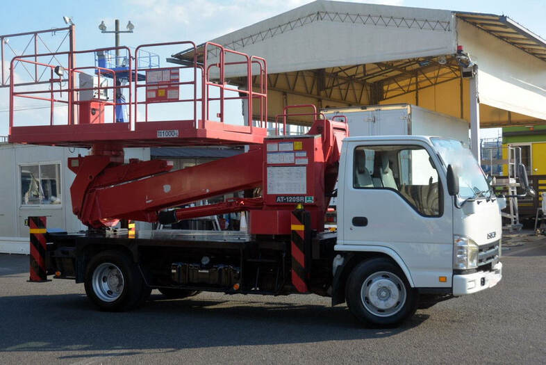 いすゞ エルフ 小型 高所・建柱車 高所作業車 PDG-NKR85YN｜画像3