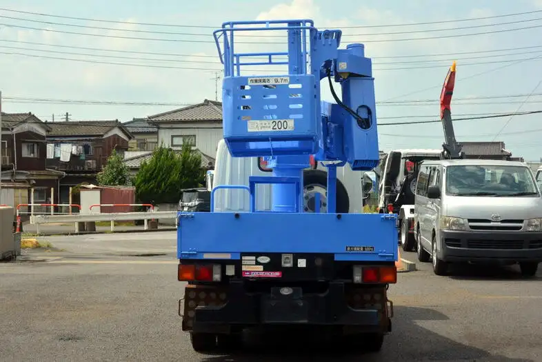 三菱 キャンター 小型 高所・建柱車 高所作業車 PA-FE73DBの中古トラック画像4