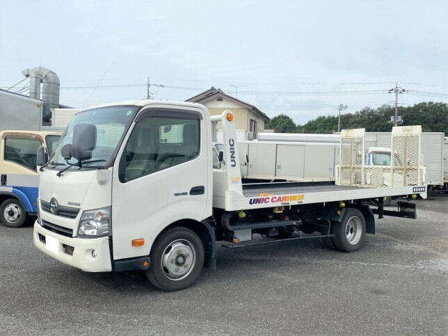 日野 デュトロ 小型 車両重機運搬 セーフティーローダー TKG-XZU710M