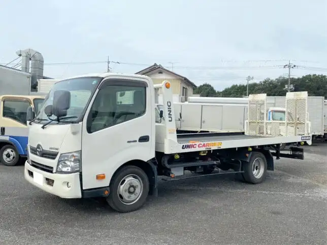 日野 デュトロ 小型 車両重機運搬 ラジコン ウインチの中古トラック画像1
