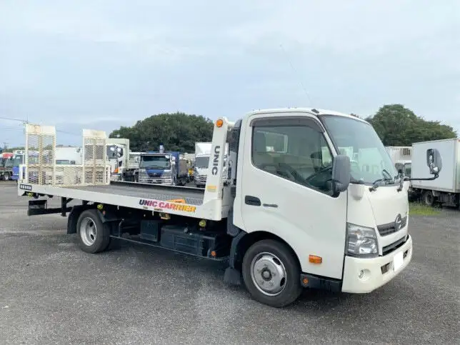 日野 デュトロ 小型 車両重機運搬 ラジコン ウインチの中古トラック画像2