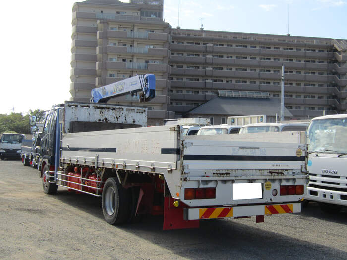 三菱 ファイター 中型 車輌重機運搬 4段クレーン ラジコン|画像2