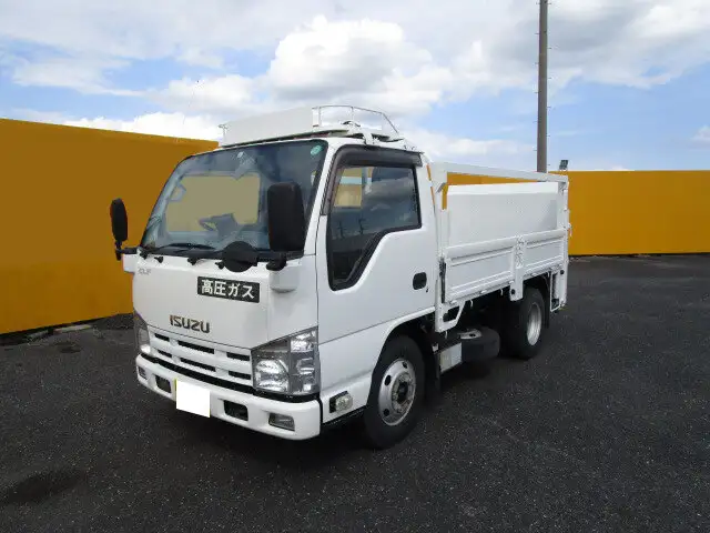 いすゞ エルフ 小型 平ボディ パワーゲート 床鉄板 の中古トラック【車両No.114742】
