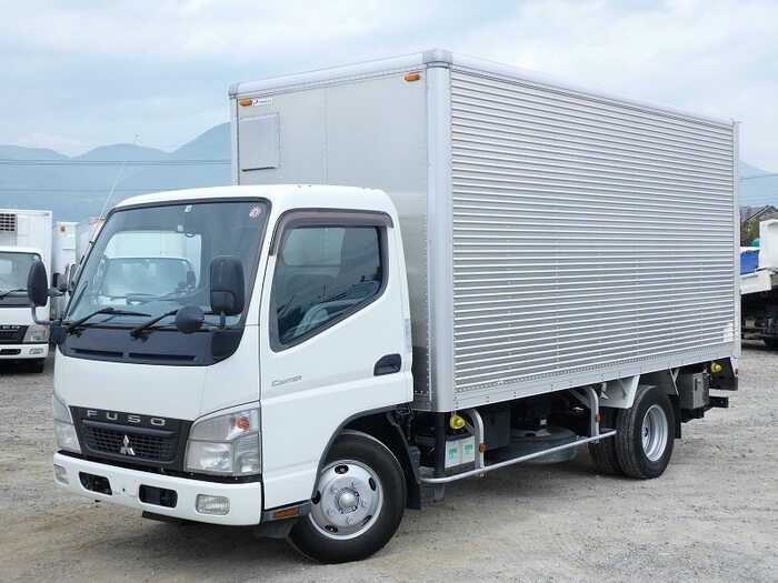 三菱 キャンター 小型 アルミバン 標準ロング PDG-FE74DV