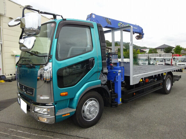 三菱 ファイター 中型/増トン クレーン付 ワイド QKG-FK72FZ