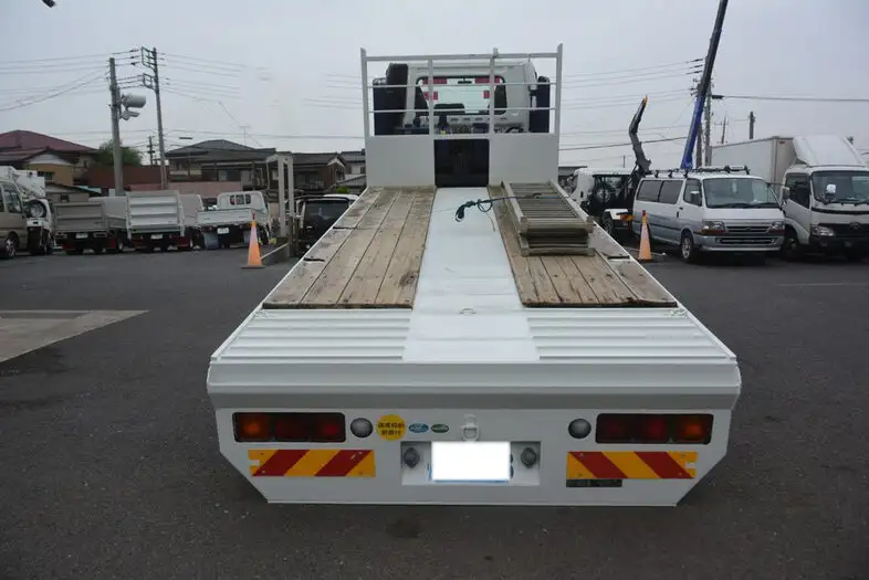 三菱 ファイター 中型/増トン 車両重機運搬 ラジコン ウインチの中古トラック画像5