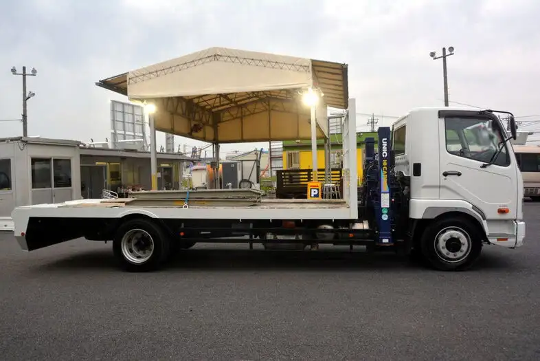 三菱 ファイター 中型/増トン 車両重機運搬 ラジコン ウインチの中古トラック画像2