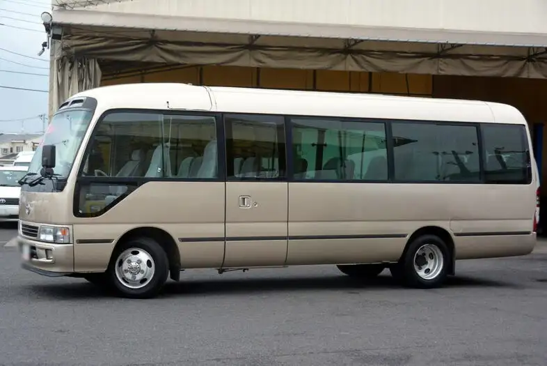 トヨタ コースター 小型 バス マイクロバス PB-XZB51の中古トラック画像1