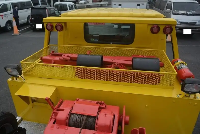 いすゞ エルフ 小型 車両重機運搬 フックイン ウインチの中古トラック画像5
