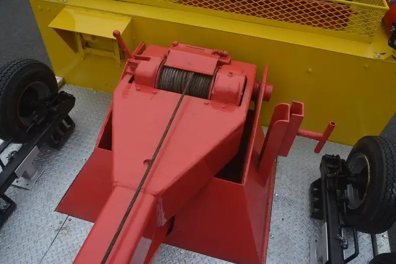 いすゞ エルフ 小型 車両重機運搬 フックイン ウインチの中古トラック画像6