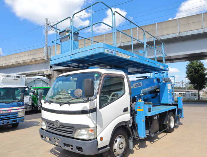 いすゞ エルフ 小型 高所・建柱車 高所作業車 SKG-NKR85N の中古トラック【車両No.96397】