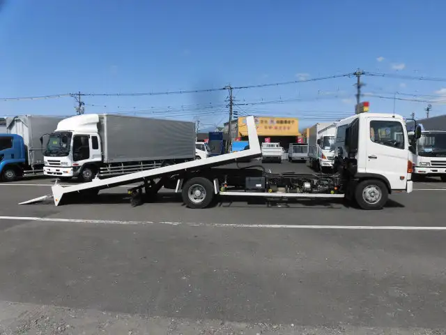 日野 レンジャー 中型/増トン 車両重機運搬 ラジコン ウインチの中古トラック画像4