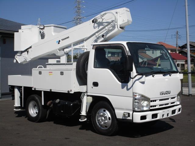 いすゞ エルフ 小型 高所・建柱車 高所作業車 電工仕様｜画像2