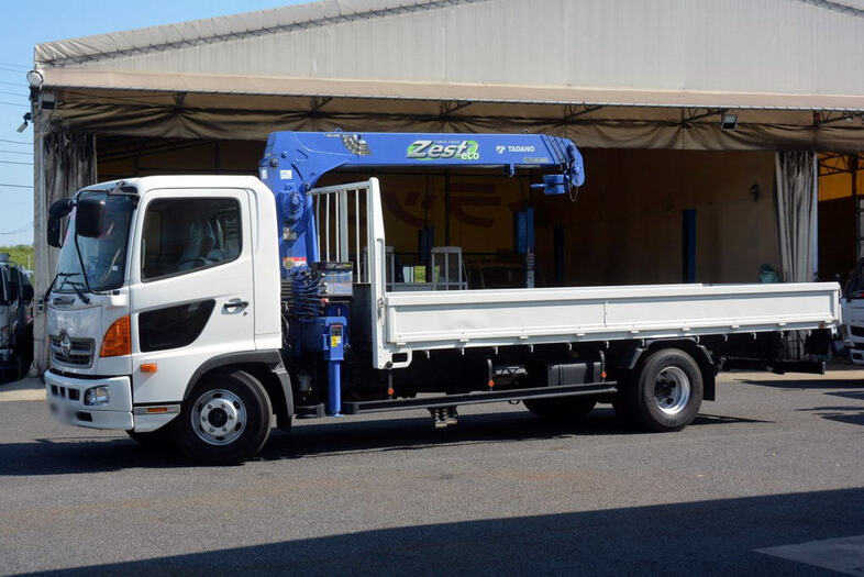 日野 レンジャー 中型/増トン アームロール コンテナ付き ツインホイスト の中古トラック【車両No.146473】
