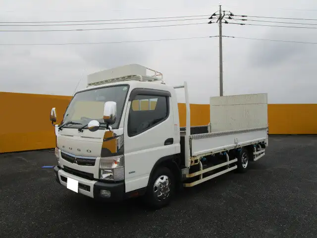 三菱 キャンター 小型 平ボディ パワーゲート 床鉄板 の中古トラック【車両No.115463】