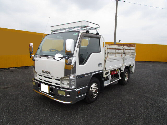 いすゞ エルフ 小型 平ボディ 10尺 BDG-NKR85A
