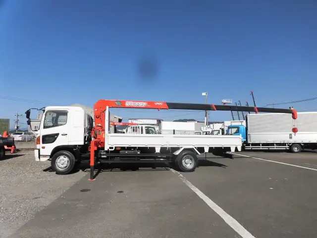 日野 レンジャー 中型/増トン クレーン付 床鉄板 4段の中古トラック画像12