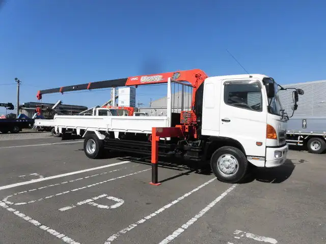 日野 レンジャー 中型/増トン クレーン付 床鉄板 4段の中古トラック画像13
