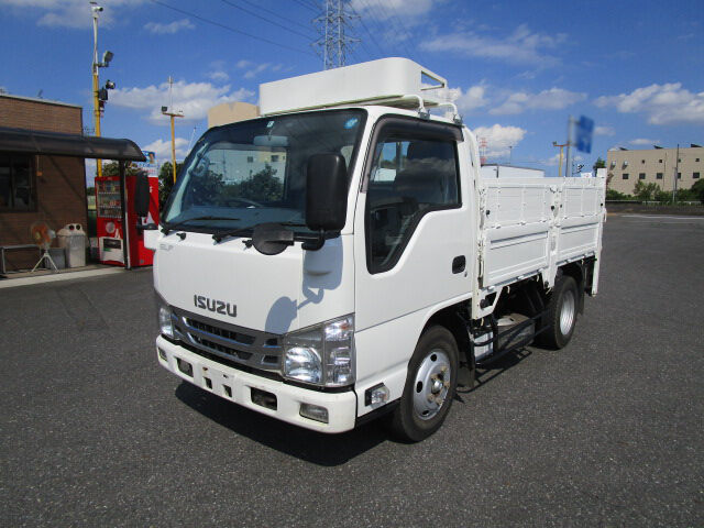 いすゞ エルフ 小型 平ボディ 10尺 TRG-NKR85A