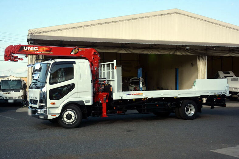 三菱 ファイター 中型/増トン 車両重機運搬 セーフティーローダー 2KG-FK62FZ