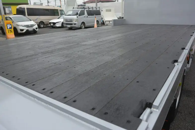 三菱 ファイター 中型/増トン 車両重機運搬 4段クレーン ラジコンの中古トラック画像6