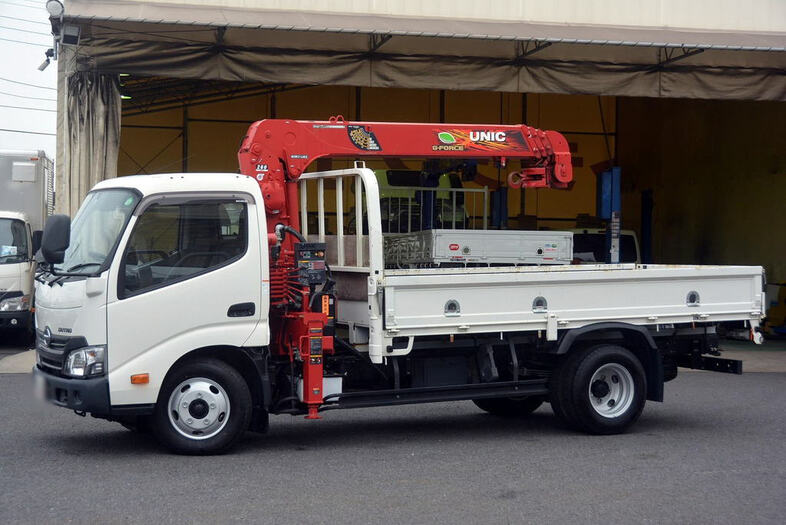 日野 デュトロ 小型 クレーン付 標準ロング TRG-XZU650M