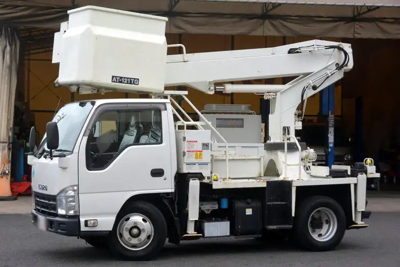 いすゞ エルフ 小型 高所・建柱車 高所作業車 TKG-NKR85AN の中古トラック【車両No.115597】