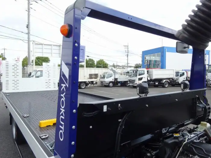 三菱 キャンター 小型 車両重機運搬 ラジコン ウインチの中古トラック画像8