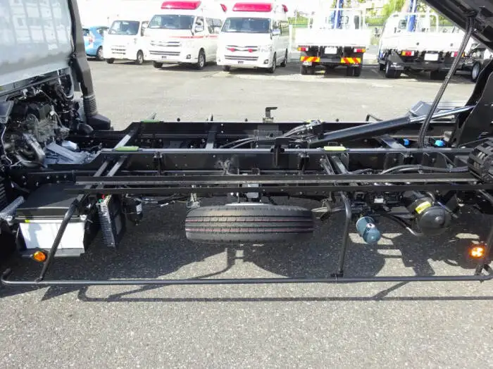 三菱 キャンター 小型 車両重機運搬 ラジコン ウインチの中古トラック画像16