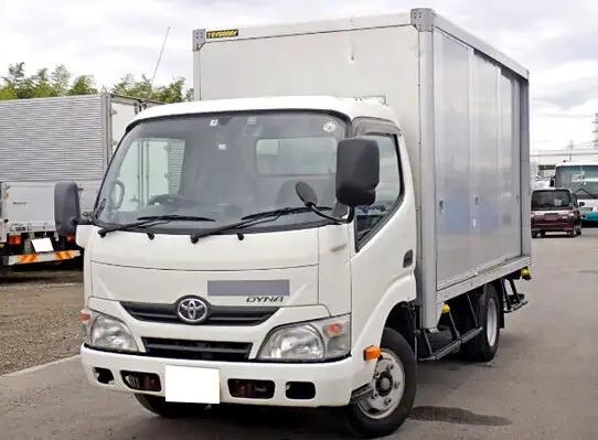 トヨタ ダイナ 小型 アルミバン サイドドア TKG-XZU645の中古トラック画像1