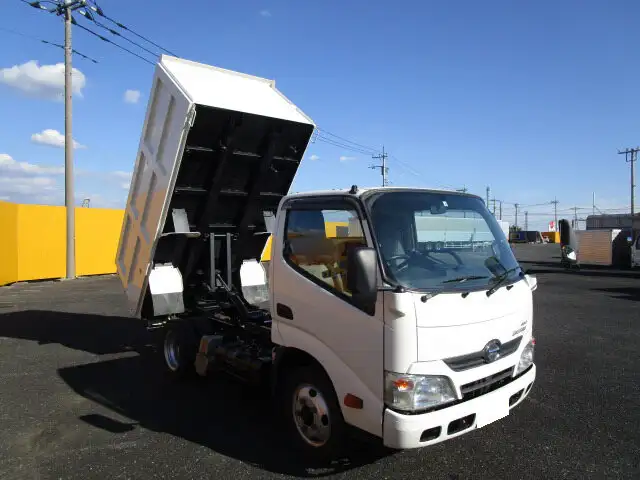 日野 デュトロ 小型 ダンプ 土砂禁 ステンレス張りの中古トラック画像9