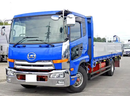 日産UD コンドル 中型/増トン 平ボディ アルミブロック ベッド の中古トラック【車両No.115915】