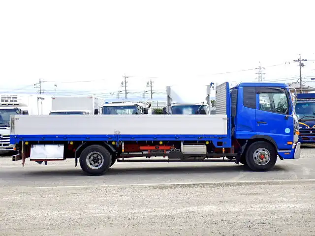 日産UD コンドル 中型/増トン 平ボディ アルミブロック ベッドの中古トラック画像2