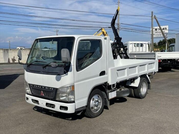 三菱 キャンター 小型 ダンプ 10尺 KK-FE71EBD