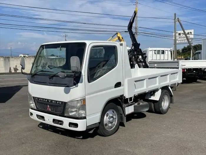 三菱 キャンター 小型 ダンプ KK-FE71EBD H16の中古トラック画像1