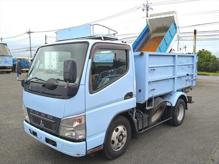 三菱 キャンター 小型 ダンプ ショート PDG-FE73B